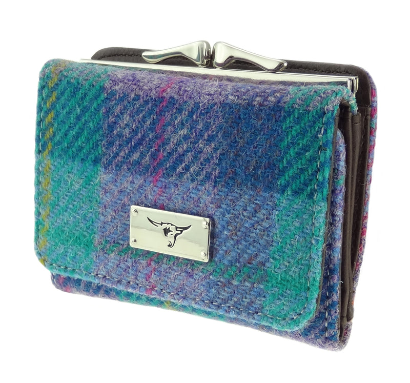 GLEN APPIN - Harris Tweed Unst Small Purse with clasp