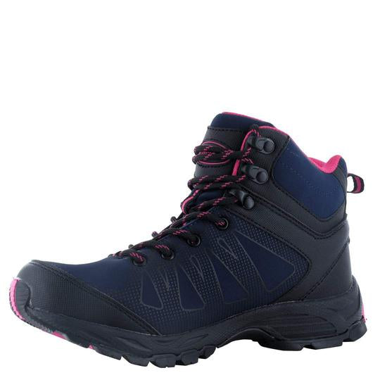HI-TEC WOMENS  L905NC RAVEN WP WOMENS Navy/Magenta Walking Boot