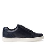 TAMARIS WOMENS 23619/28 890 Navy Leather Combination Sneaker