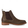 TAMARIS WOMENS 1/1-25056/27 799 Dk Olive/Moc Leather Ankle Boot