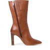 TAMARIS WOMENS 25349/29 305 IDONY Cognac Tan Leather Heeled 3/4 Boot