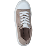 MARCO TOZZI WOMENS 23768-20-560 BIBANO Powder Canvas Lace-Up Sneaker