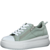 MARCO TOZZI WOMENS 23768-20-742 BIBANO Mint Green Canvas Lace-Up Sneaker