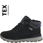 s.Oliver 5/5-45100/27 098 Boy's Black Combination Waterproof Ankle Boot