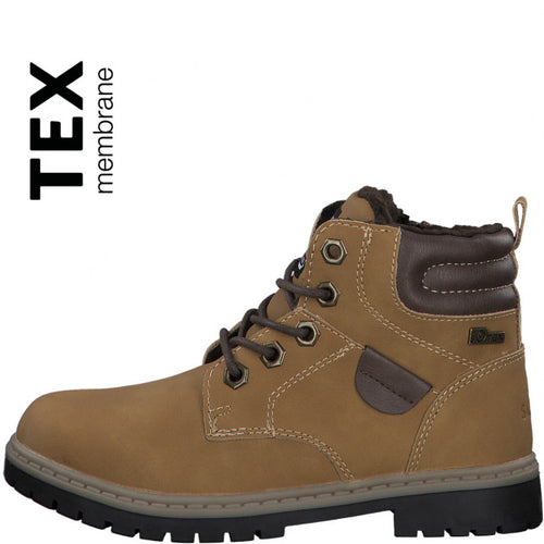 s.Oliver KIDS 5-46101-25 337 Boy's Camel Waterproof Ankle Boot