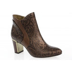 CAPRICE 25336/39/336 BAROCCO DK Brown Leather Ankle Boot