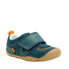 STARTRITE KIDS 0786-4 SHUFFLE  Dark Green Nubuck/Leather Boys Pre-Walker Shoe (F)