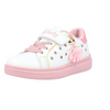 LELLI KELLY KIDS LKAA4826 MILLE STELLE White/ Pink 'Ballerina' Trainer