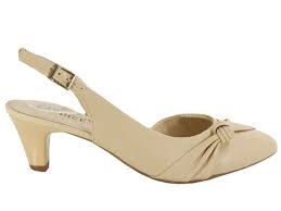 CAPRICE WOMENS 29605-20 402 Beige Leather Heeled Sandal