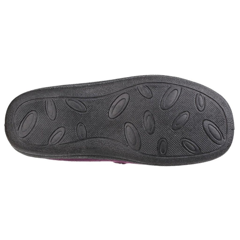 FLEET&FOSTER CAPA Navy Velcro Fastening Women's Slipper