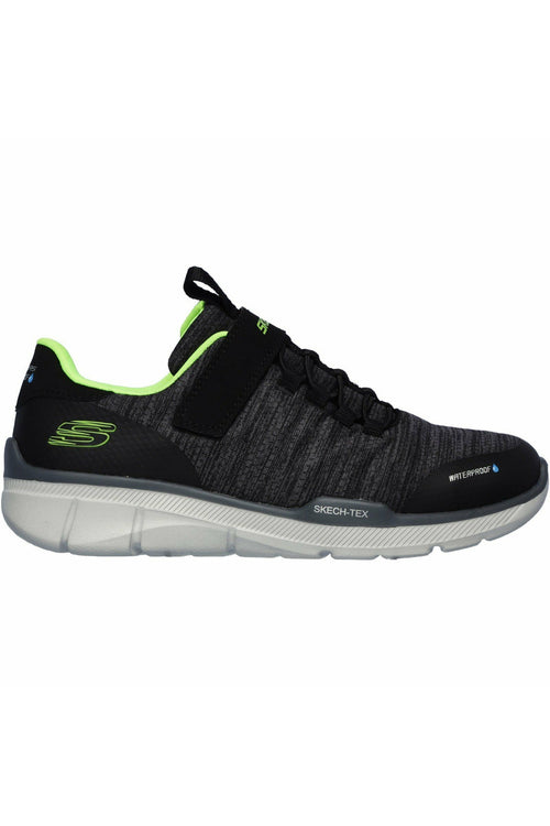 SKECHERS KIDS 97925L/BKCC AQUABLAST Black/Charcoal Waterproof Trainer