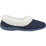 FLEET & FOSTER WOMENS SLIPPER  Hilda Navy