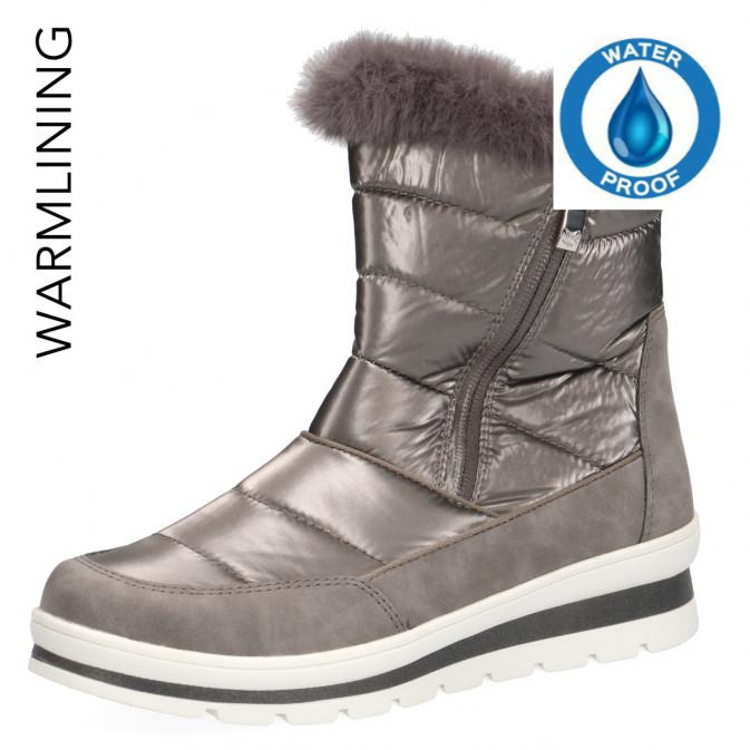 CAPRICE WOMENS 26425-27 345 Taupe Combination W/P Snowboot