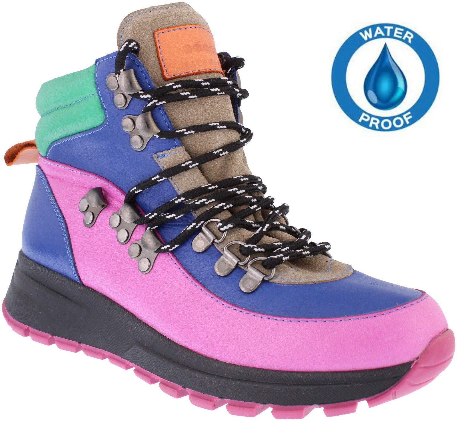 Waterproof lace up ankle 2025 boots