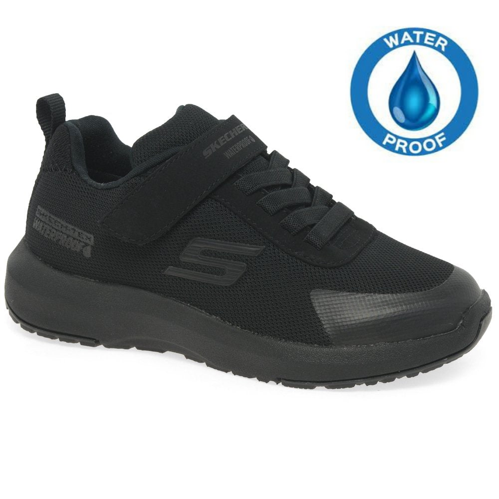 Black kids sketchers hotsell