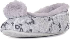 Bedroom Athletics Slipper Pump Evie Grey/Marl