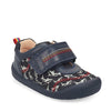 Startrite 0782-9 Jaws Boys Navy Nubuck/Shark Print (F-Fit)