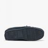 MOKKERS WOMENS LS338NC Navy Suede Moccasin Slipper