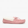 MOKKERS WOMENS LS338PK PINK Suede Moccasin Slipper