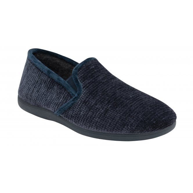 Lotus UMH029 Sheldon Navy Men's Slipper