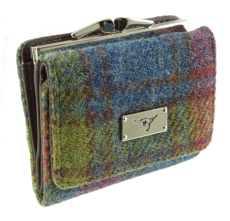 GLEN APPIN - Harris Tweed Unst Small Purse with clasp