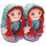 LELLI KELLY LK8000 Castana AJ01 Rag Doll Slippers