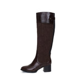 ISLANDER(Snowpaw) 5820/COFHBL The Luskentyre Rider Coffee Harris Tweed/Sheepskin Ladies Long Boot