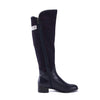 ISLANDER(Snowpaw) 5819/NAVPLL The Caithness Navy Harris Tweed/Sheepskin Ladies Long Boot