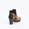 ISLANDER(Snowpaw) 5812/COFTTL The LENNOX Coffee Tartan Harris Tweed/Sheepskin Ladies Ankle Boot