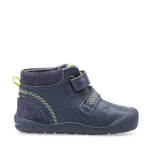 Startrite 0756-9 Burst Navy Leather Boys Boot (G-Fit)