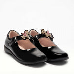 LELLI KELLY BLISS Black Patent UNICORN Dolly Shoe